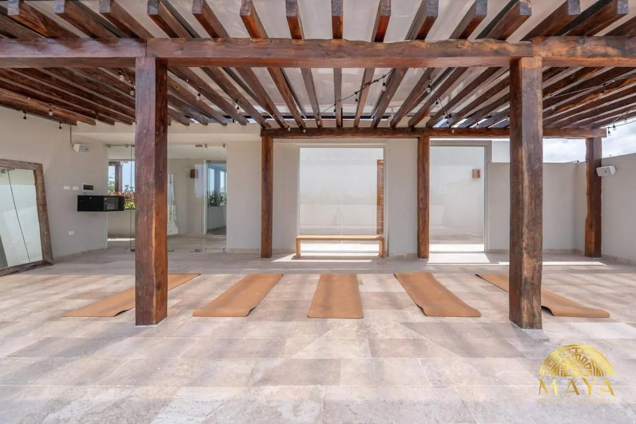 Nhoa 206B Lux 1Br Condo Jungle View In Aldea Zama 图卢姆 墨西哥