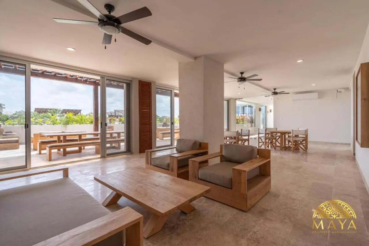 Nhoa 206B Lux 1Br Condo Jungle View In Aldea Zama 图卢姆 度假居