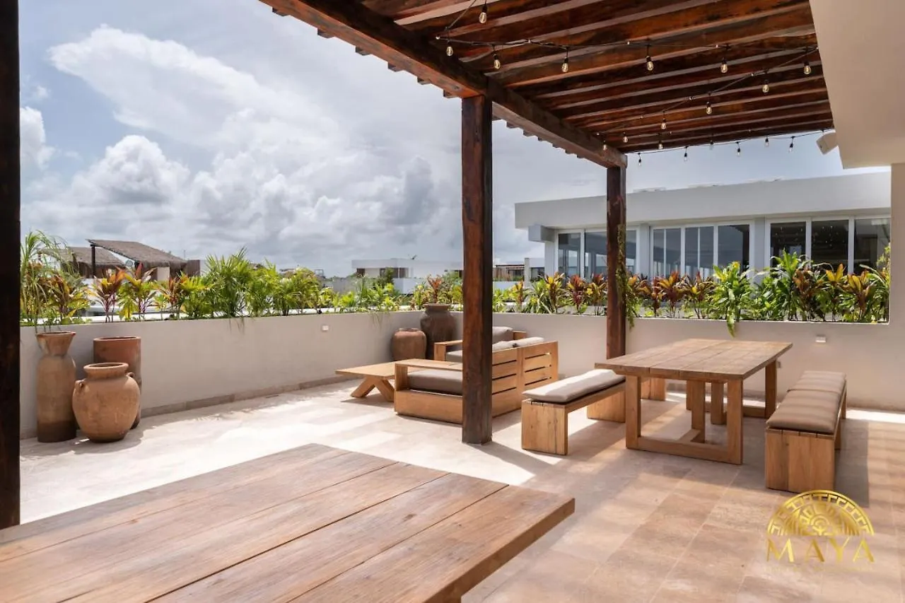 Nhoa 206B Lux 1Br Condo Jungle View In Aldea Zama 图卢姆