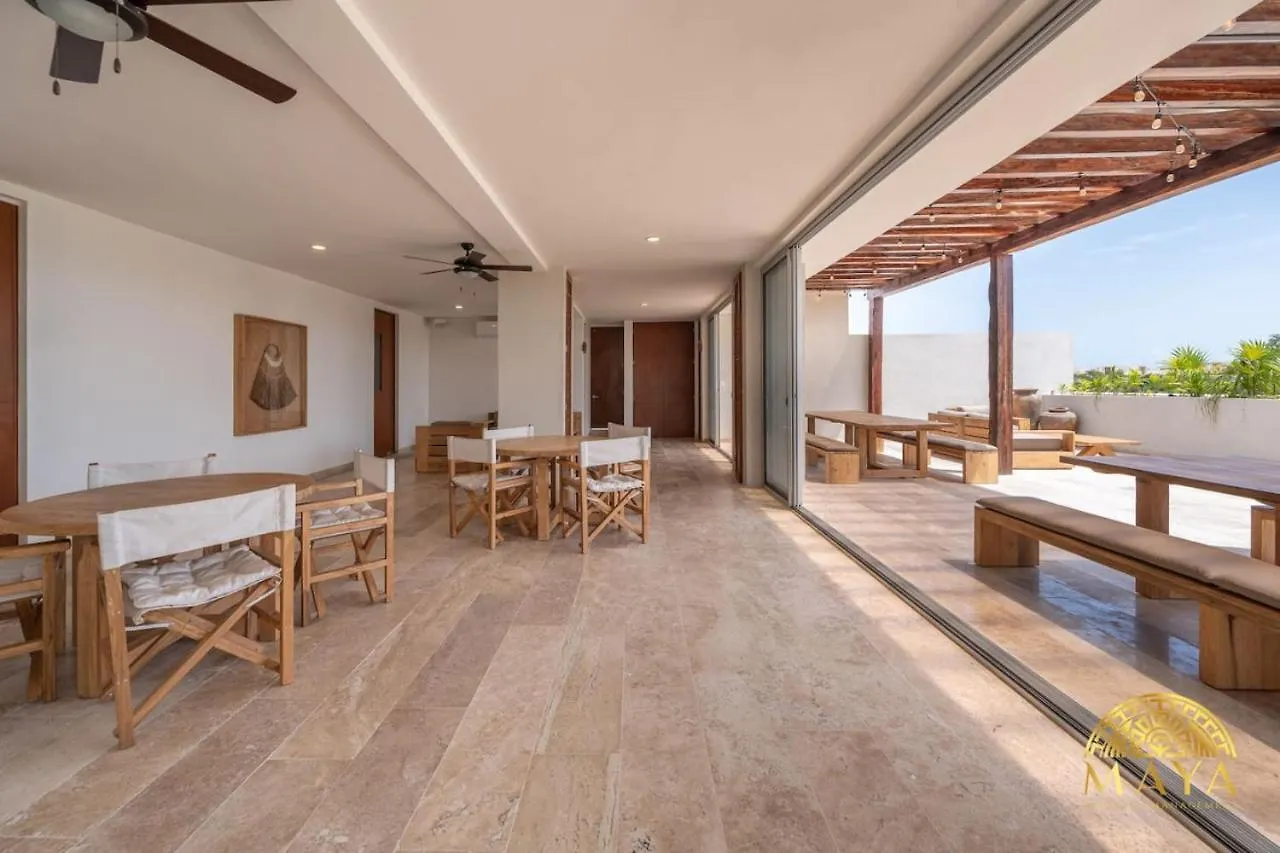 Nhoa 206B Lux 1Br Condo Jungle View In Aldea Zama 图卢姆 度假居