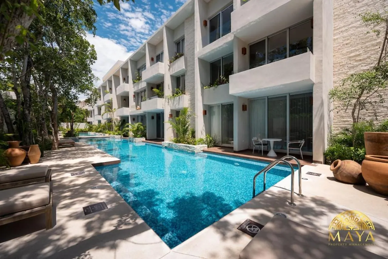 Nhoa 206B Lux 1Br Condo Jungle View In Aldea Zama 图卢姆