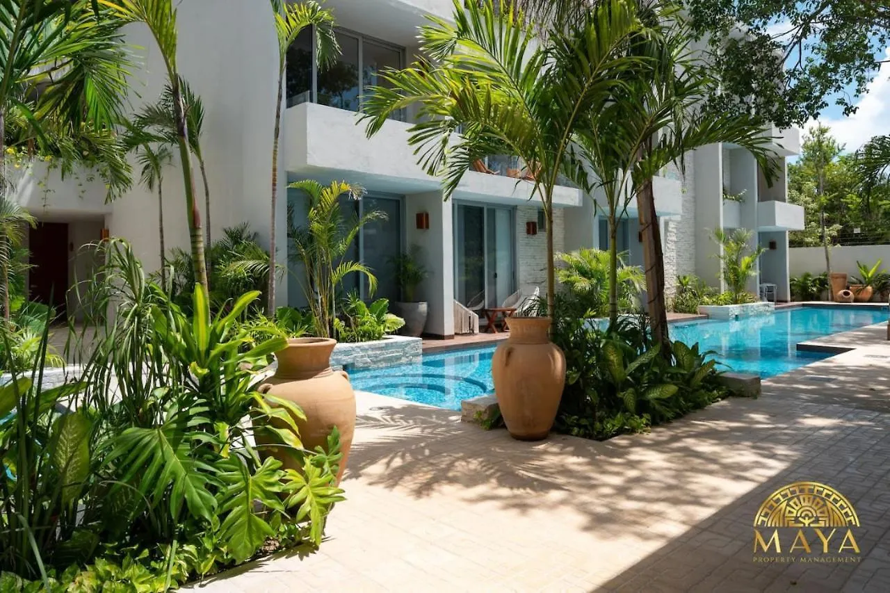 Nhoa 206B Lux 1Br Condo Jungle View In Aldea Zama 图卢姆 0*,