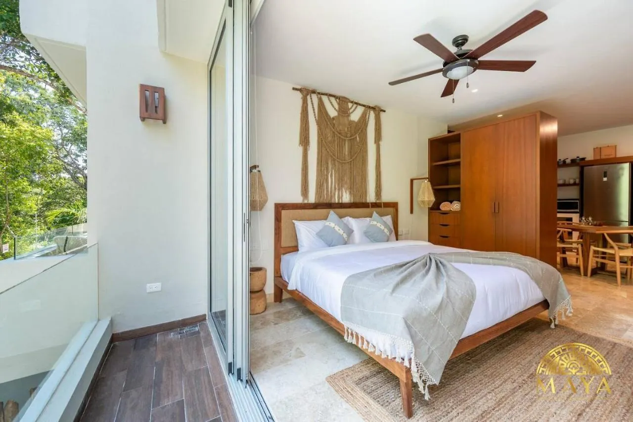 Nhoa 206B Lux 1Br Condo Jungle View In Aldea Zama 图卢姆