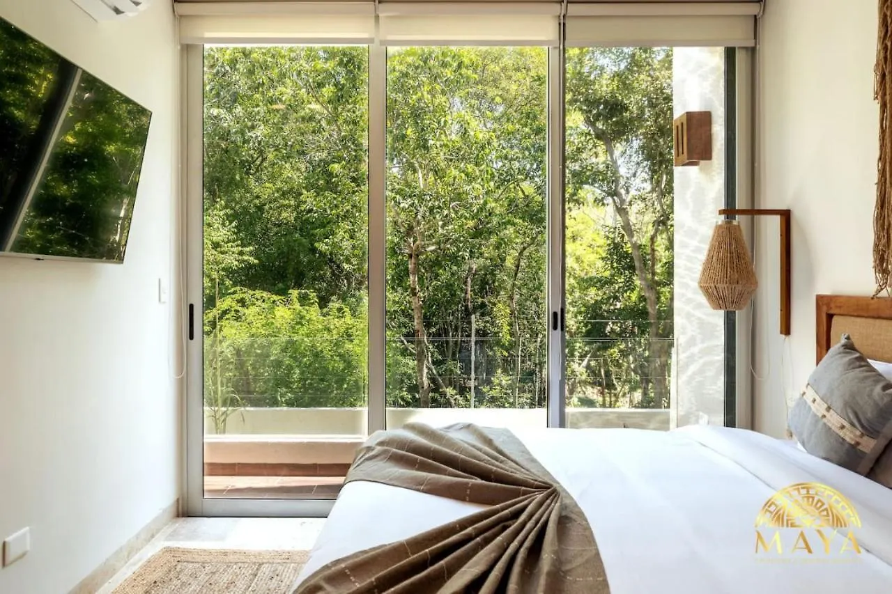 Nhoa 206B Lux 1Br Condo Jungle View In Aldea Zama 图卢姆