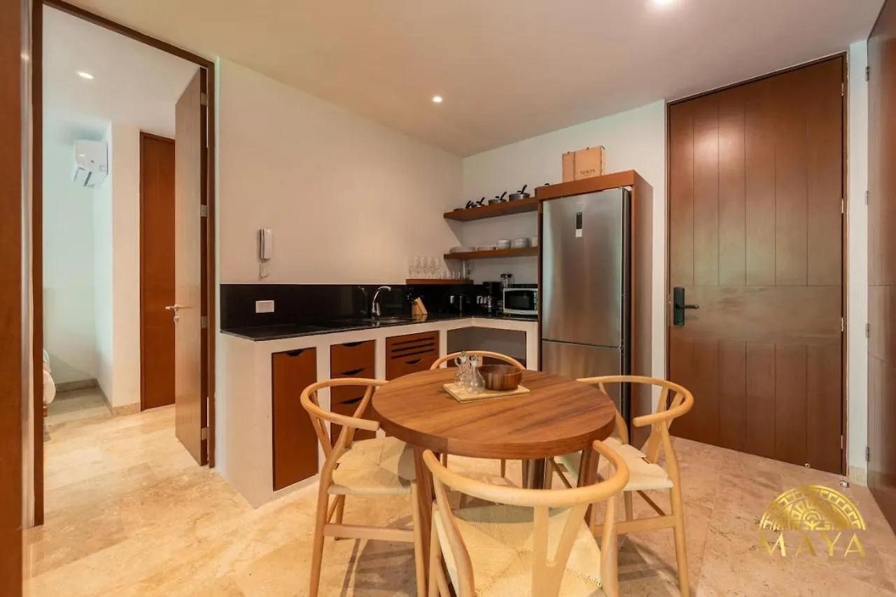 Nhoa 206B Lux 1Br Condo Jungle View In Aldea Zama 图卢姆 墨西哥